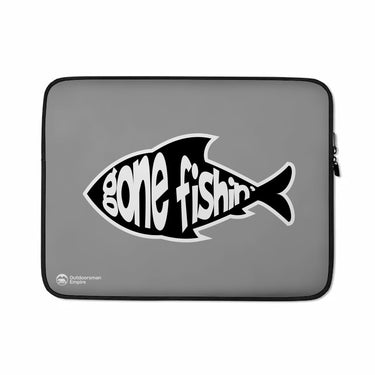 Gone Fishing v3 Laptop Sleeve